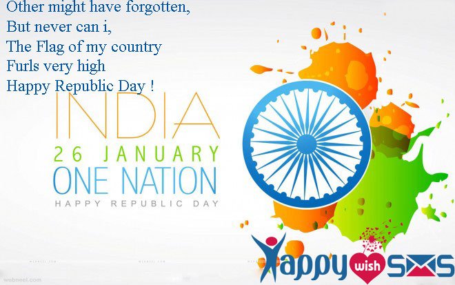 Read more about the article Republic Day Sms : her might have forgotten,