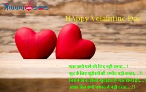 Read more about the article Valentine Day Sms : प्यार कभी पाने की जिद नही करता…!